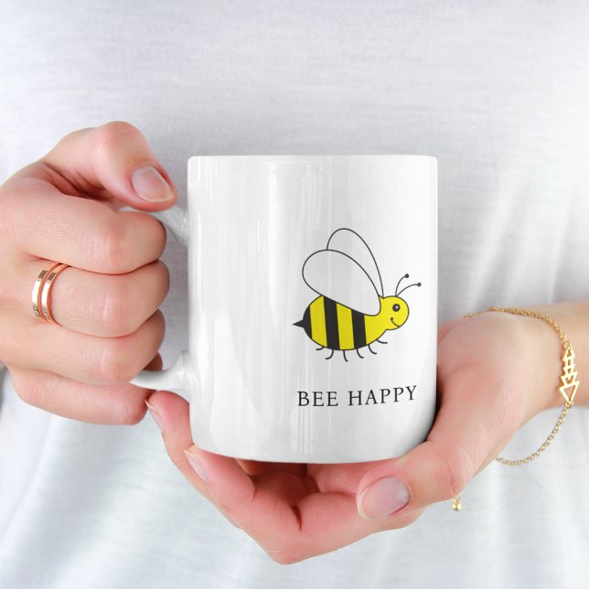 Mug BEE HEUREUX mignon Bumble Bee (Créateur téléchargé)