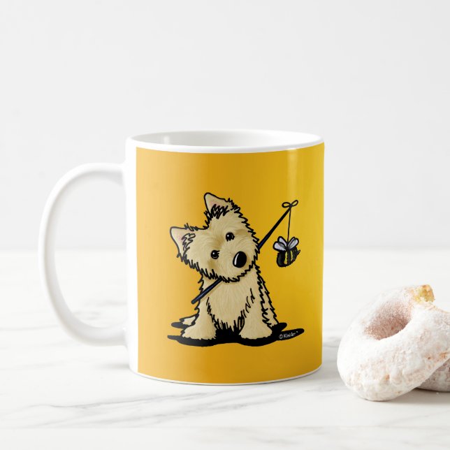 Mug Beekeeper Cairn Terrier (Avec donut)