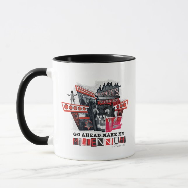 Mug Beetlejus | Aller de l'avant faire mon millénaire (Gauche)