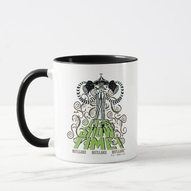 Mug Beetlejus | C'est l'heure du spectacle ! (Gauche)