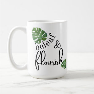 Mug Beleaf (Croire) & Flourish