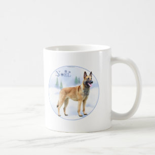 Mug Belge Malinois de Noel