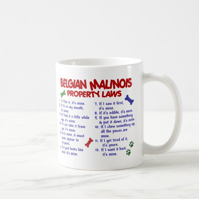 MUG BELGE MALINOIS PL2 (Droite)