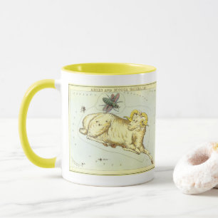 Mug Bélier, Constellation Vintage, Miroir d'Urania