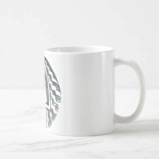 Mug Belle Africaine Bongo Massai Portrait Tribal Art (Droite)