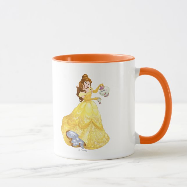 Mug Belle avec Mme Potts et Chip (Droite)