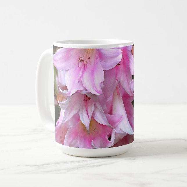 Mug Belle Belladonna Amaryllis Rose (Devant gauche)