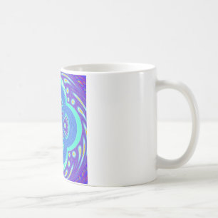Mug Belle belle Afrique bleu Mandala Flora design