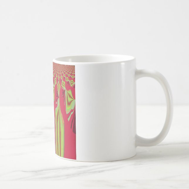 Mug Belle Belle Art Tribal Africain Rouge et Jaune (Droite)