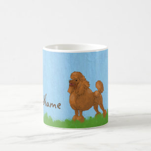 Mug Belle caniche Brown