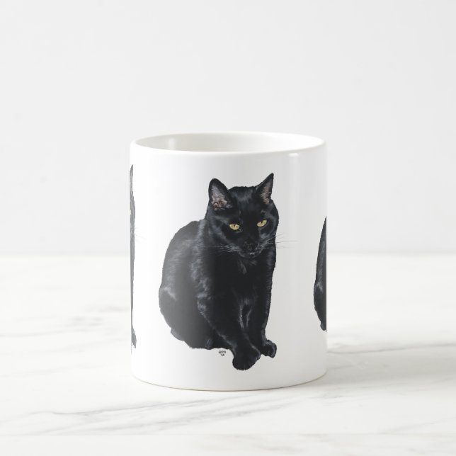 Mug Belle Chat Noir (Centre)
