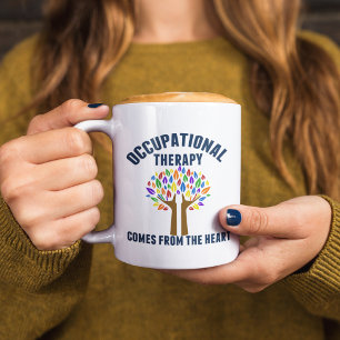 Mug Belle citation de l'arbre d'ergothérapie