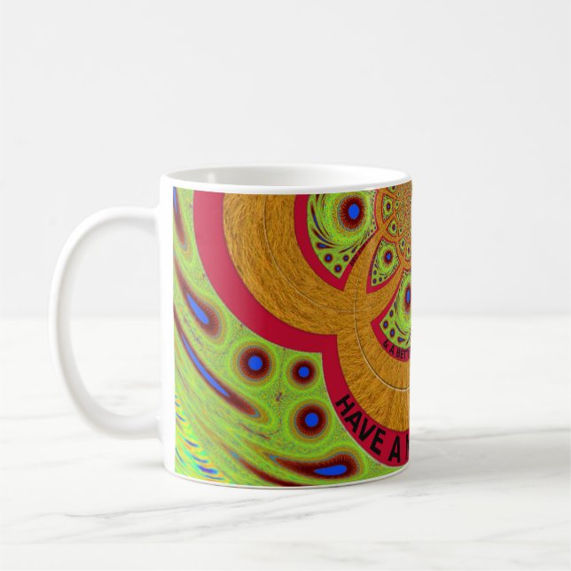 Mug Belle conception de Motif mandala africain extraor (Gauche)