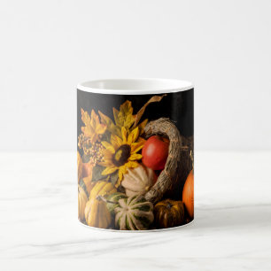 Mug Belle Cornucopia Remplie De Gourdes D'Automne