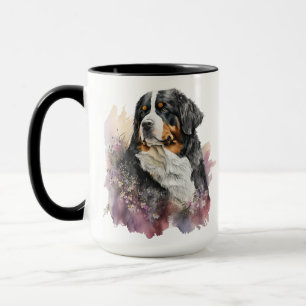 MUG BELLE COULEUR D'EAU CHIEN DE MONTAGNE BERNESE