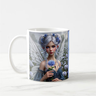 Mug Belle fée de septembre en Asters