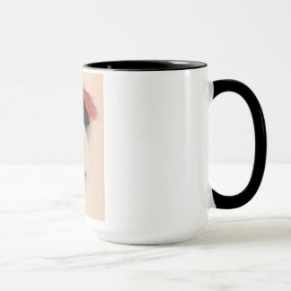 Mug Belle femme votant - mode vintage de suffrage