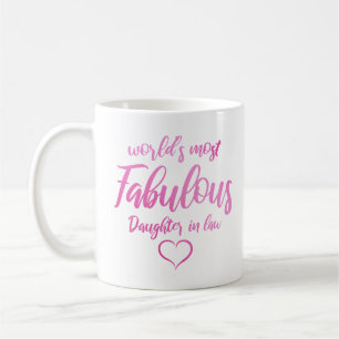 Mug Belle-fille la plus fabuleuse du monde