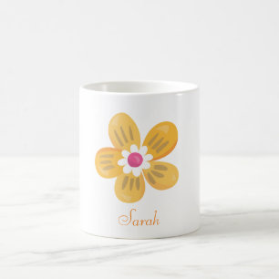 Mug Belle Fleur Orange