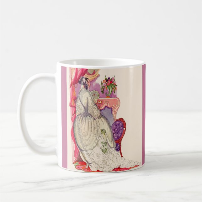 Mug belle mariée dans une belle robe (Gauche)