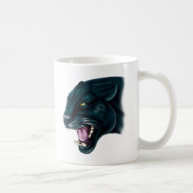 Mug Belle panthère noire (Droite)