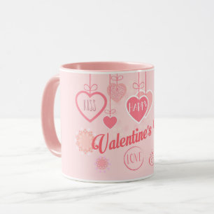 Mug Belle Saint Valentin Design moderne Boho