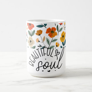Mug Belle Soul Floral Graphisme design Inspirationnel
