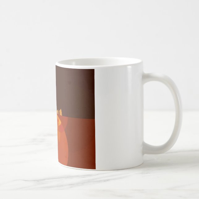 Mug Belle Terre Art Abstrait Imprimer (Droite)