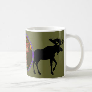 Mug Belle vitesse de médaillon d'orignaux de Park City