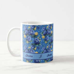 Mug Belles fleurs romantiques de printemps colorées po