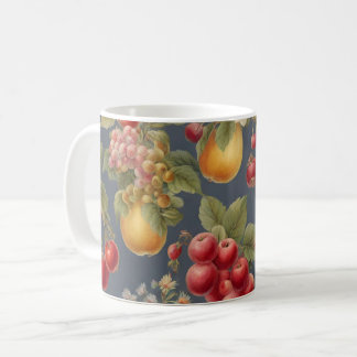 Mug Belles Fruits et Fleurs. Style français