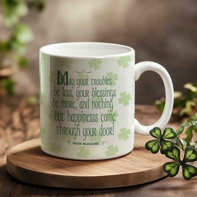 Mug Bénédiction irlandaise (Créateur téléchargé)