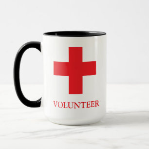 Mug Bénévole & Premiers Secours, Croix, Ambulance, Méd