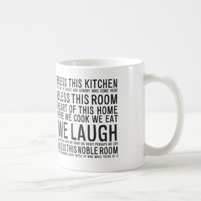 Mug bénissez cette cuisine MA012 (Droite)