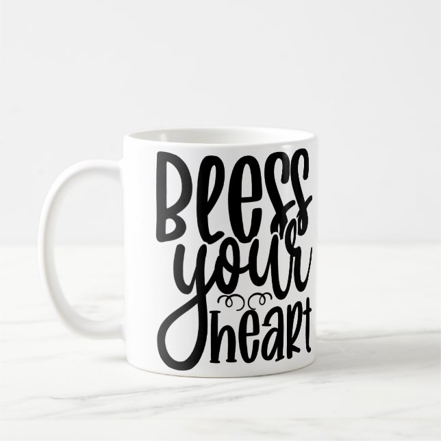 Mug Bénissez votre coeur (Gauche)