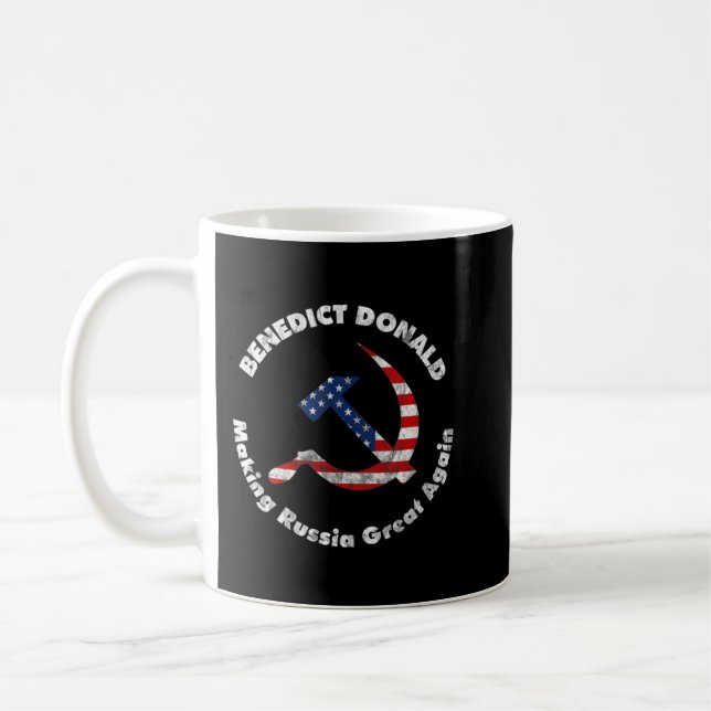 Mug Benoît Donald Rendre sa grandeur à la Russie Anti  (Gauche)