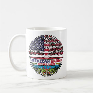 Mug Berber Amazigh Etats-Unis Amérique Arbre des Etats