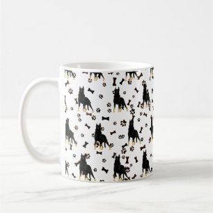 Mug Berger Allemand, Bandana Noir Poignée De Bagage Gu