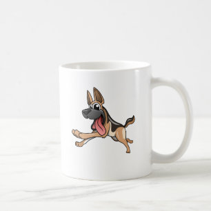 Mug Berger allemand de bande dessinée