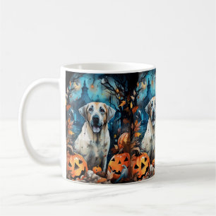 Mug Berger Anatolien D'Halloween Avec Peur Citrouille