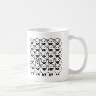 Mug Berger australien chez les moutons