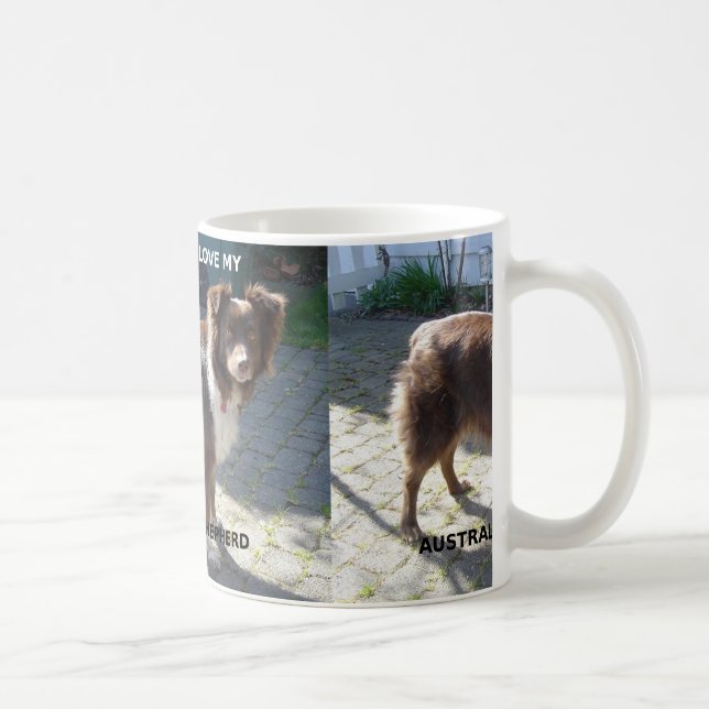 Mug berger australien rouge tri amour w pic (Droite)