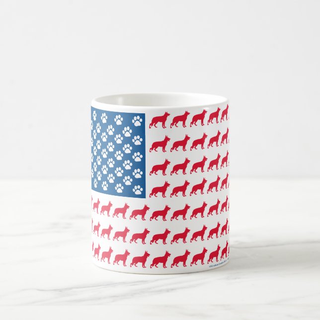 Mug Berger patriotique allemand (Centre)