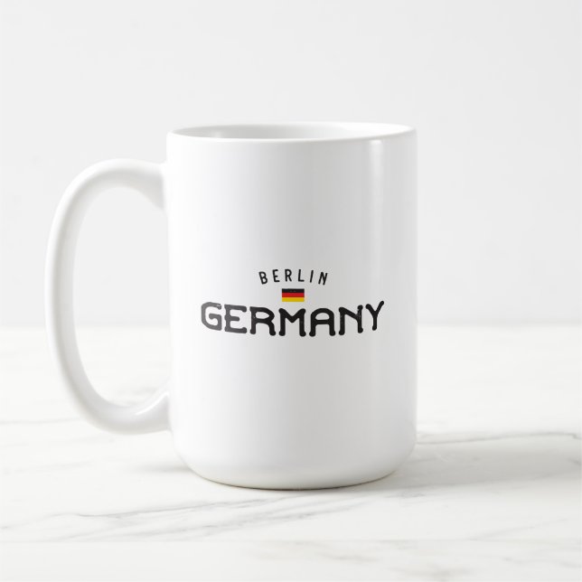 Mug Berlin Allemagne en détresse (Gauche)