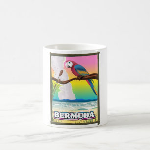 Mug Bermuda Paradis. T-Shirt Coussin à bouton