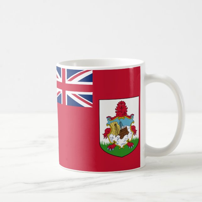 Mug Bermudes Drapeau en céramique Musique (Droite)