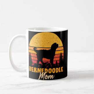 Mug Bernedoodle Maman Mama Vintage Retro Chien Femmes