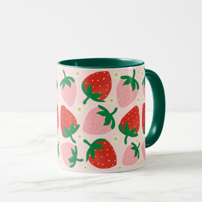 Mug Berry Sweet Delights  Soft Pink (Devant droit)