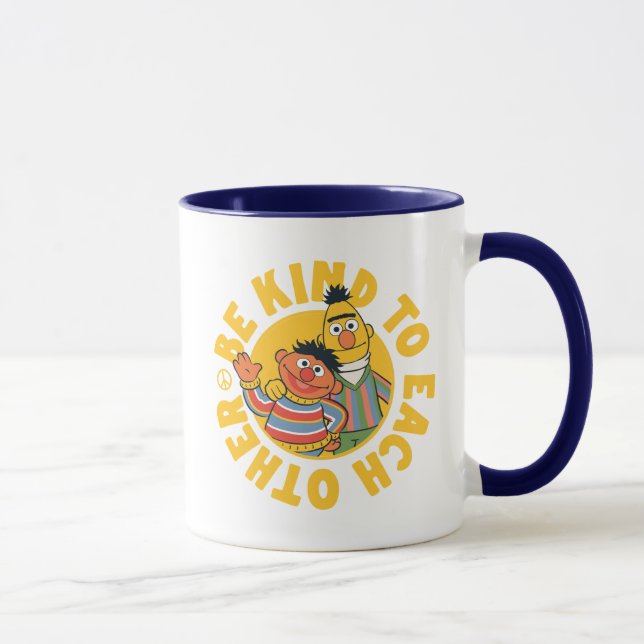 Mug Bert et Ernie | Soyez gentils l'un envers l'autre (Droite)