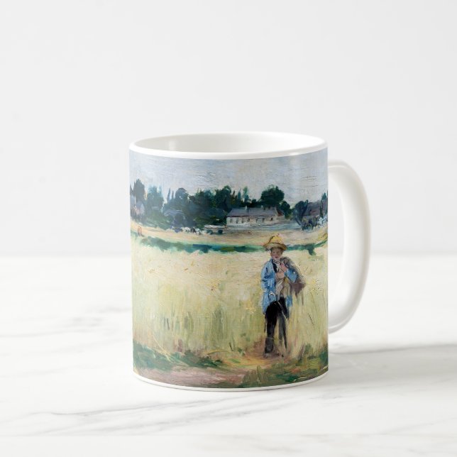 Mug Berthe Morisot - Dans le champ de roues à Gennevil (Devant droit)